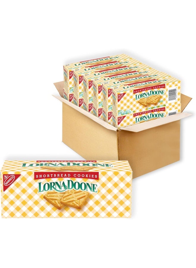 Nabisco Lorna Doone Shortbread Cookies, 36 Snack Packs (6 Cookies Per Pack, 12 Boxes) - Image 1